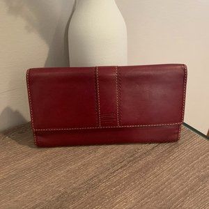 Coach Leather Trifold Wallet